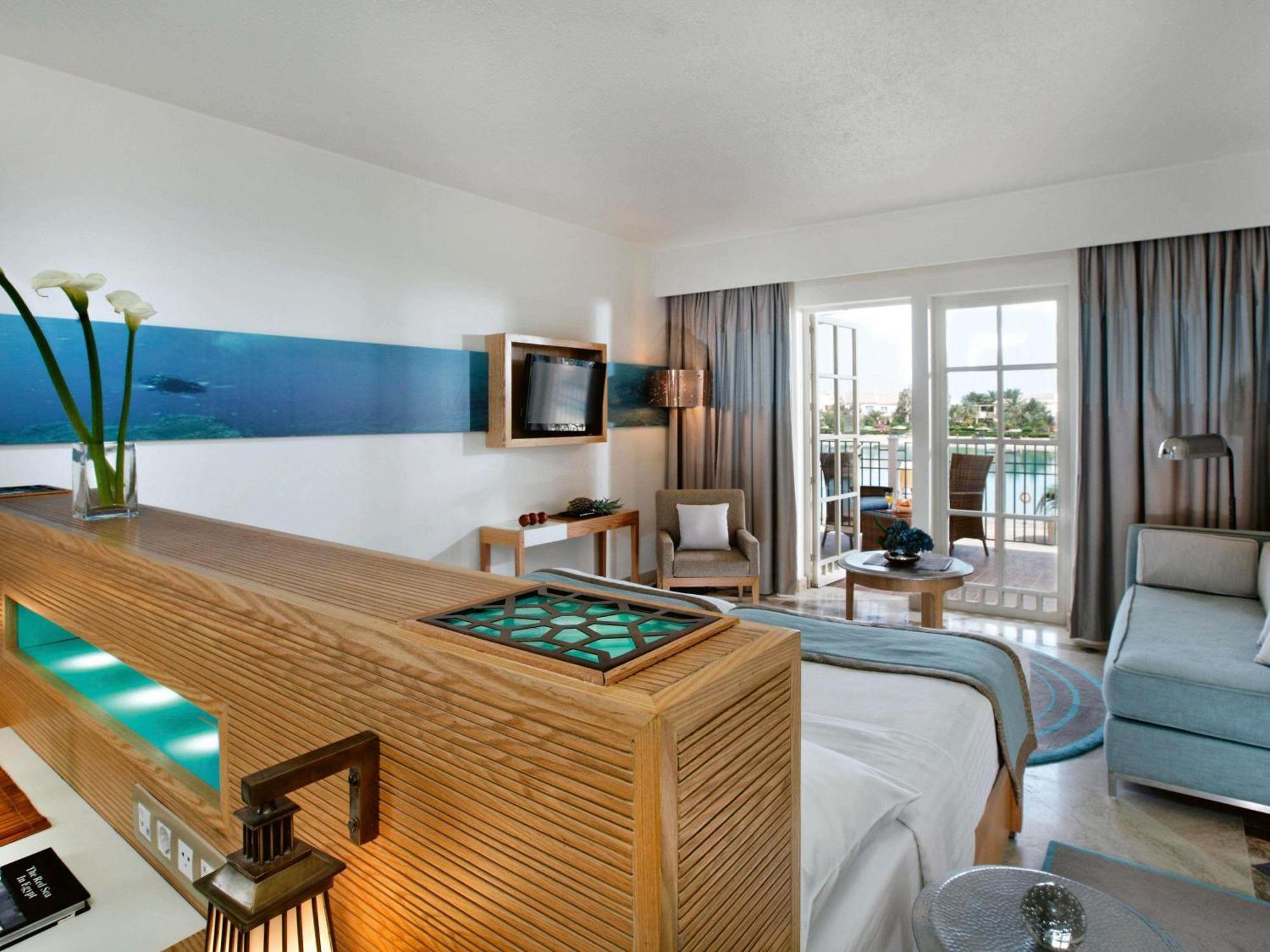 Deluxe Tweepersoonskamer met 2 Aparte Bedden en Uitzicht op de Lagune